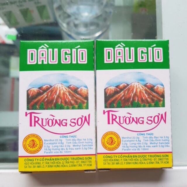 Dầu Gió Trường Sơn 2,5ml