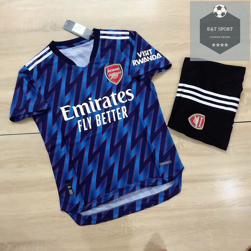 Bộ Áo Đấu ❌RẺ VÔ ĐỊCH ❌ Set CLB ARSENAL SẤM SÉT 2021/22  . Hàng SPF THAILAN -  chuẩn thi đấu. CAM KẾT 100% Y HÌNH