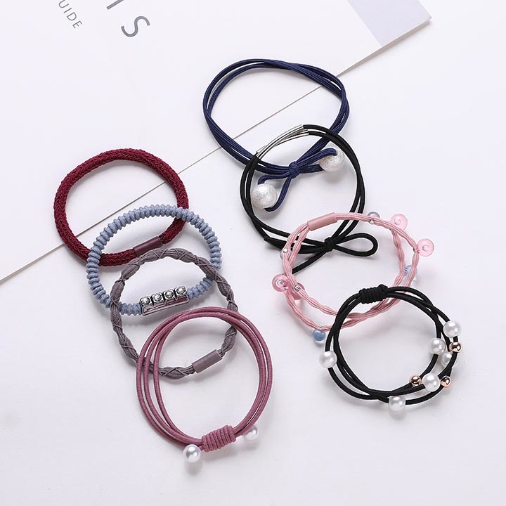 [MÀU NGẪU NHIÊN] Set 2 Dây Buộc Tóc Cực Xinh Cho Mẹ, Cho Bé DT22