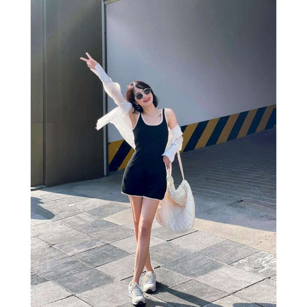 Jum mix áo choàng EMIX, dáng ngắn, freesize dưới 55kg, mặc đi biển, đi chơi, phong cách basic 232