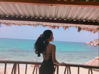 Bikini liền đan lưng gọng độn