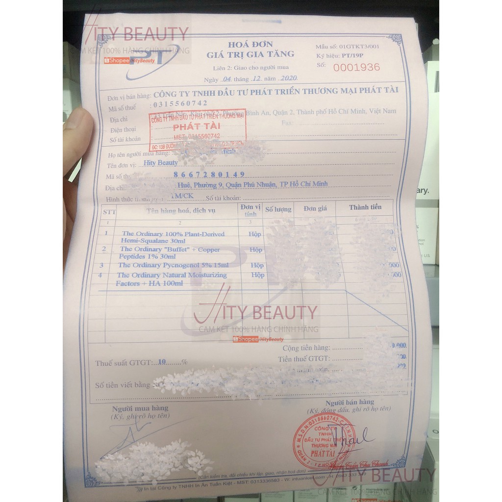 Tinh Chất Trẻ Hóa Da The Ordinary Buffet + Copper Peptides 1% 30ml - Bill Hãng - Hity Beauty | BigBuy360 - bigbuy360.vn