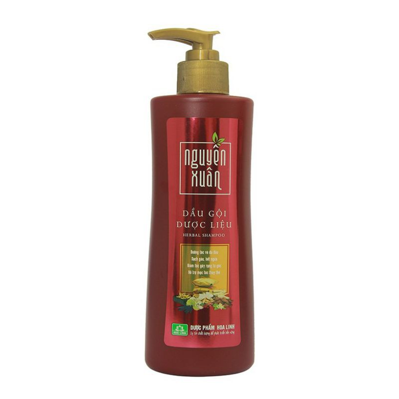 Dầu gội Dược liệu Nguyên Xuân nâu 200ml (Dành cho tóc thường)