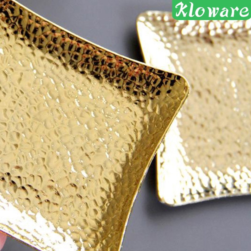 Đế Lót Ly Bằng Kim Loại Hình Vuông 7.6cm Tiện Dụng