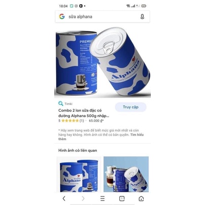 Sữa đặc Malaysia 500g