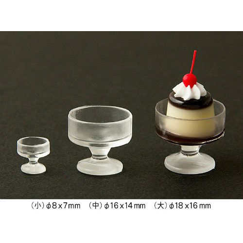 Khuôn silicone ly tách retro trong dẻo đổ resin nhà búp bê mô hình thức ăn minifood dollhouse miniature