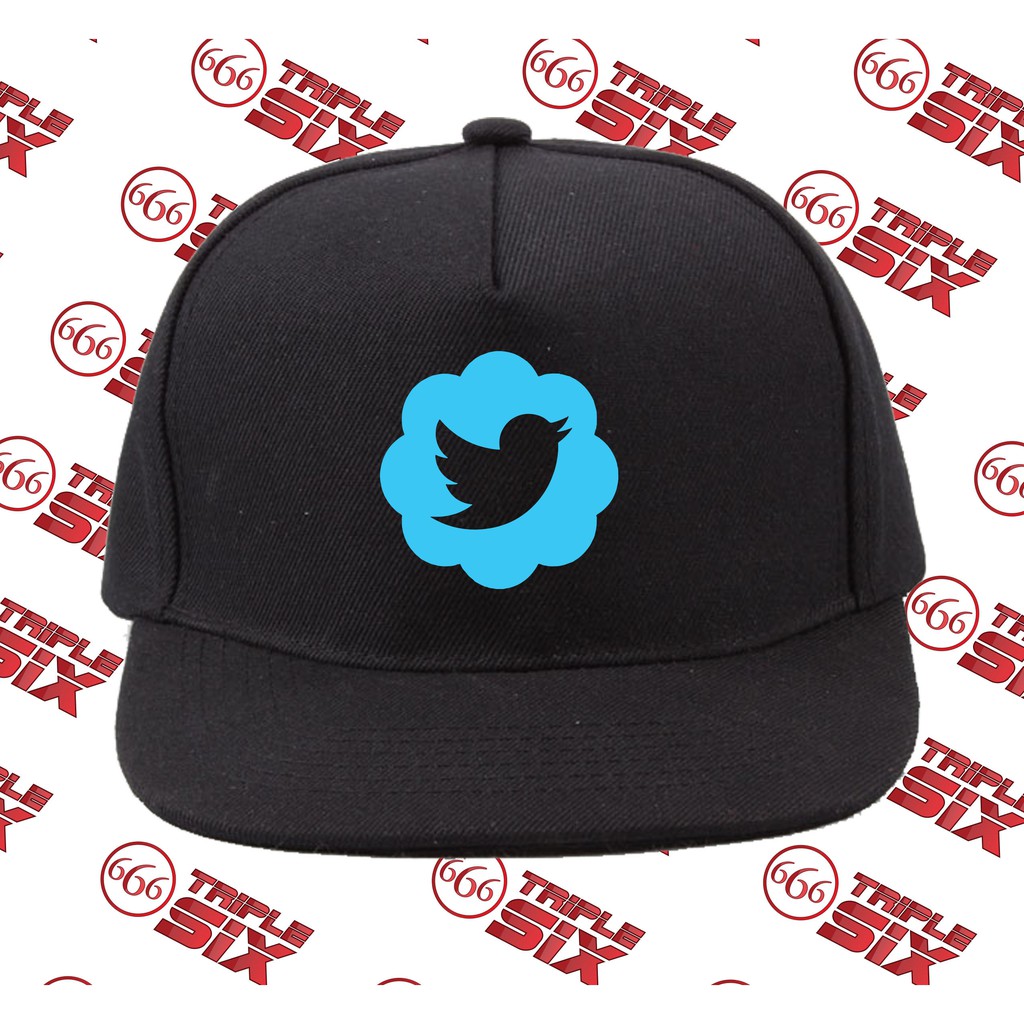 Áo Thun Chất Liệu Cotton In Logo Twitter Cao Cấp