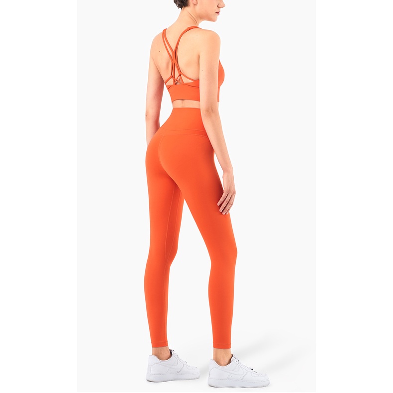 Bộ Đồ Tập Thể Thao Lưng Cao Dây Chéo Sau Lưng Thời Trang TJ WX1232+CK1240