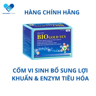 Cốm vi sinh bio gold tex hộp 30 gói - rostex- tủ thuốc bảo châu