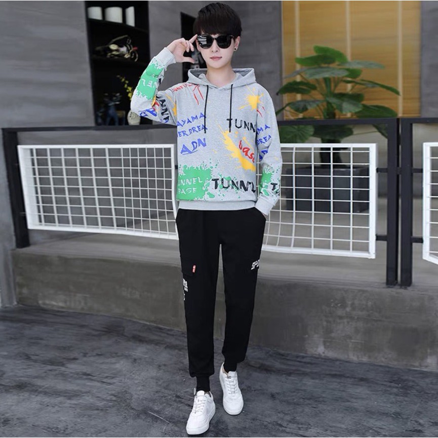 Áo Hoodie Nón Chui Trùm Đầu Nữ Nam Unisex Chất Vải Nỉ Poly Túi Bên Hông WAH082NO