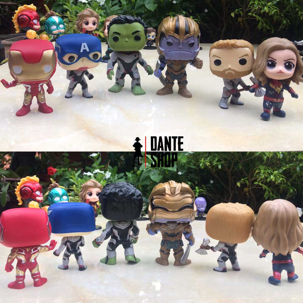 [Giá Hủy Diệt] Trọn Bộ mô Hình Nhân Vật Avengers MỚI Và HIẾM Nhất - Iron Man, Thanos, Captain America, Spider Man