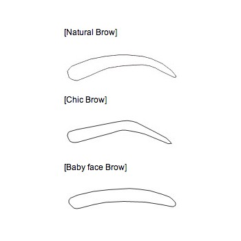 Khuôn kẻ lông mày Mini Brow Class Drawing Guide Etude House