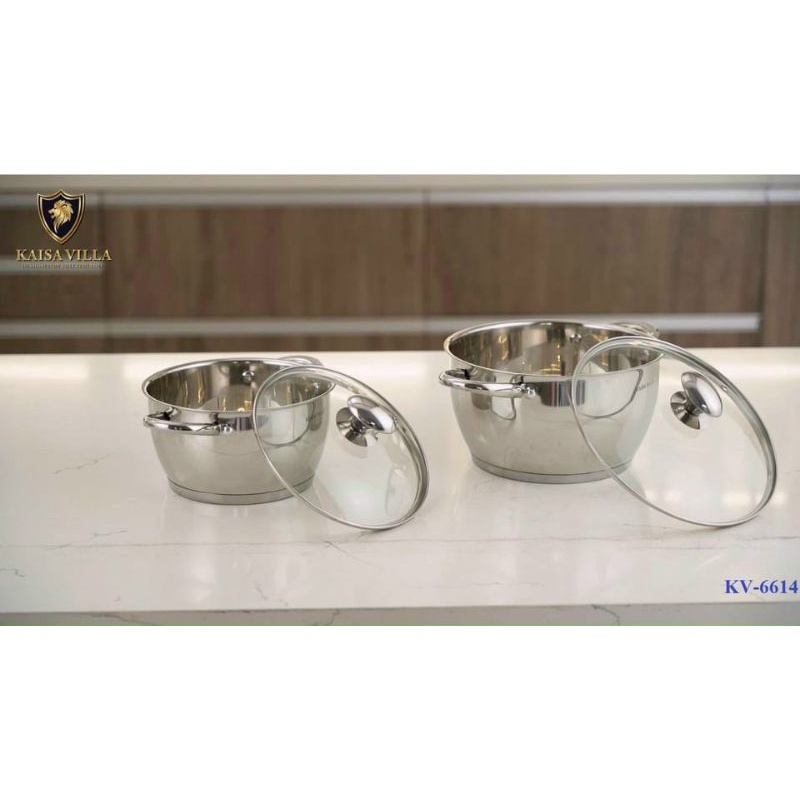 Bộ 4 nồi inox KAISA VILLA,