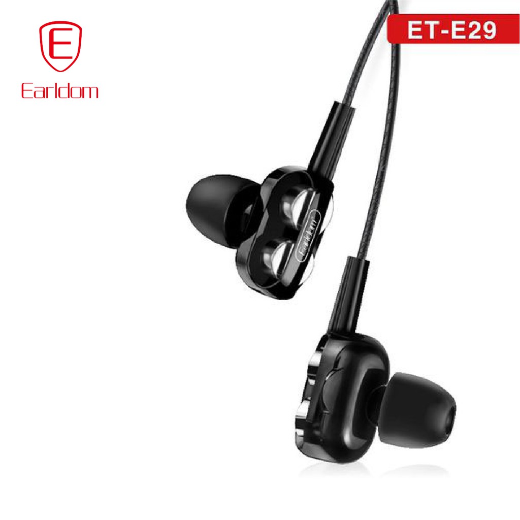 Tai nghe có dây Earldom E29 bass sâu, chông ồn chính hãng