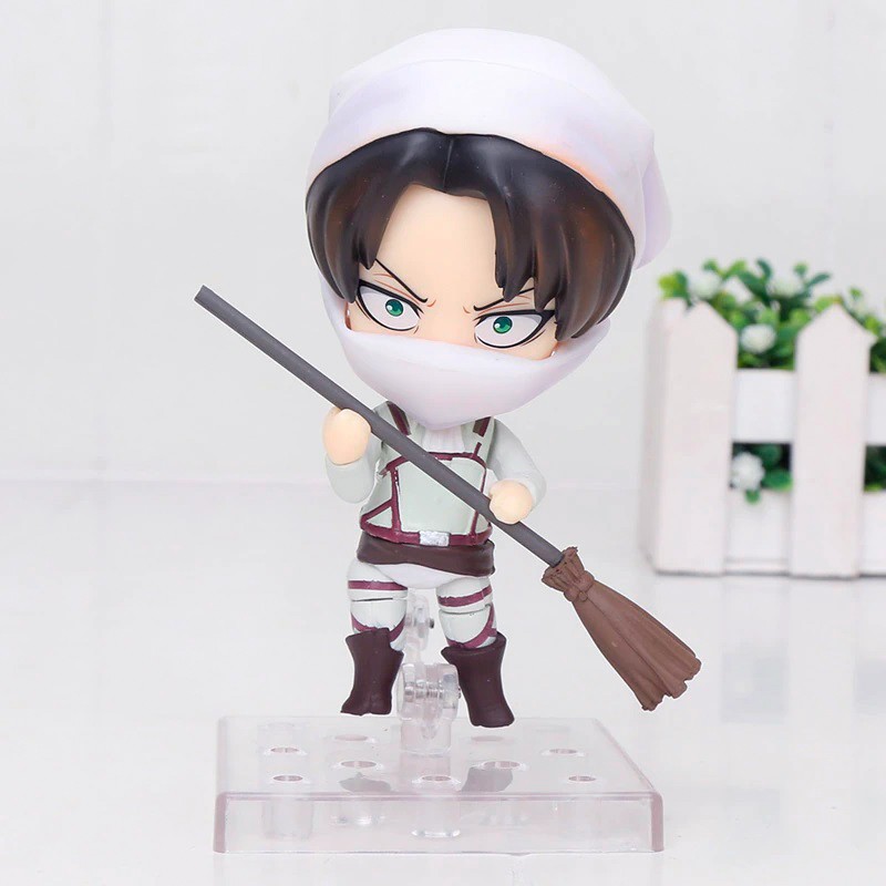 Mô hình Nendoroid #417 - Levi: Cleaning Ver - anime Attack on Titan