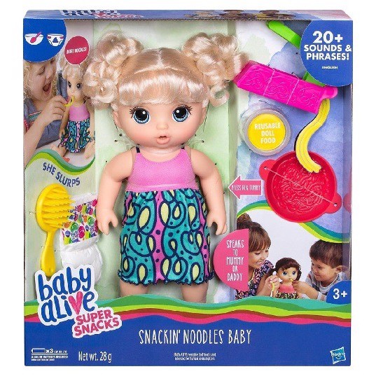 Baby Alive Bé Cưng Thích Ăn Mì chính hãng USA