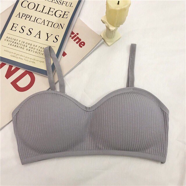 Áo Bra Gân Cúp Tròn Ngực Mẫu Mới 8836 giá tốt