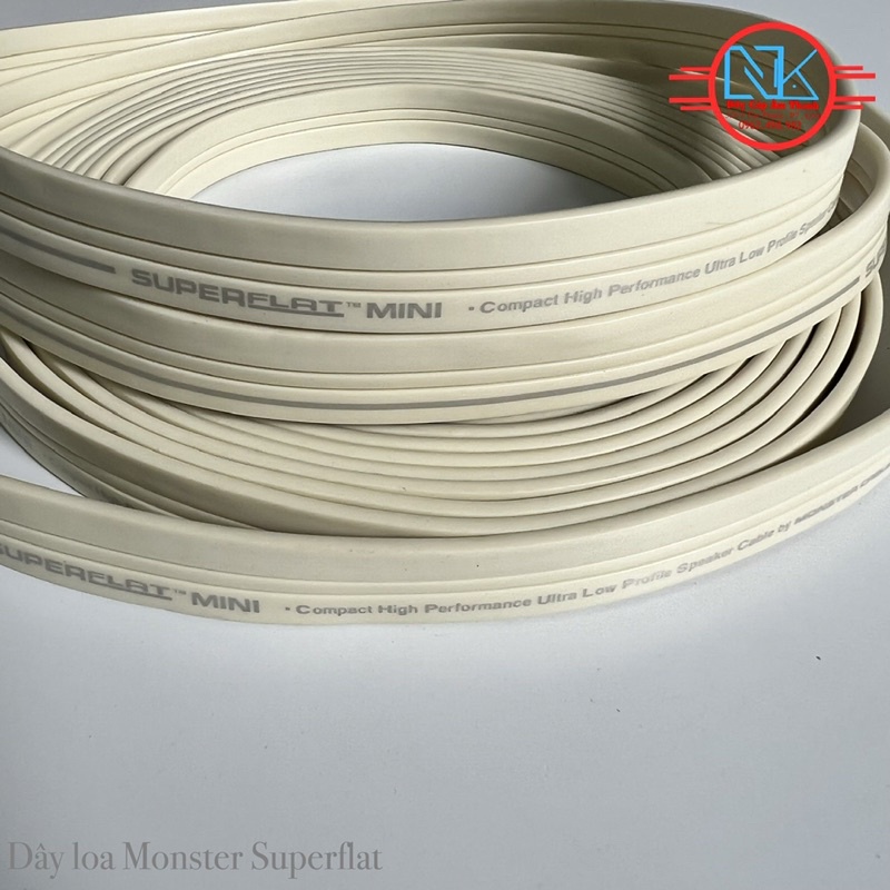 Dây loa Monster Super Flat Mini bãi Mỹ
