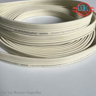 Dây loa Monster Super Flat Mini bãi Mỹ