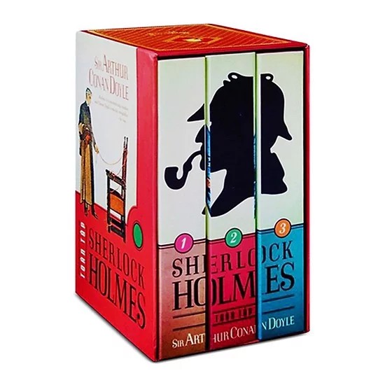 Sách - Combo 3 cuốn: Sherlock Holmes Toàn Tập 2018 (Hộp)