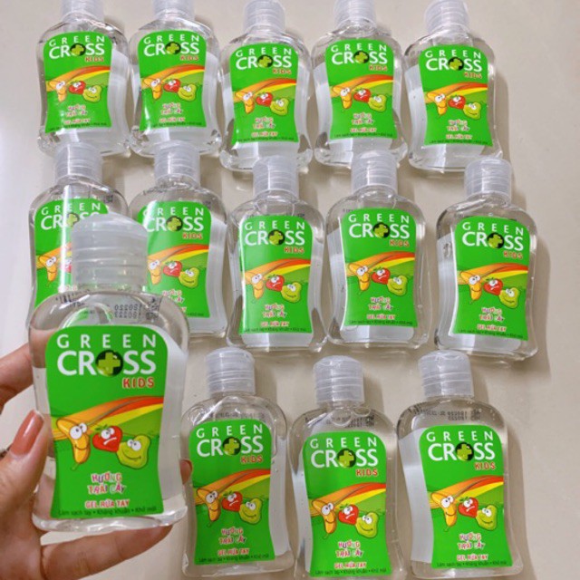 Gel Rửa Tay Khô Green Cross Kids Hương Trái Cây 100ml | BigBuy360 - bigbuy360.vn