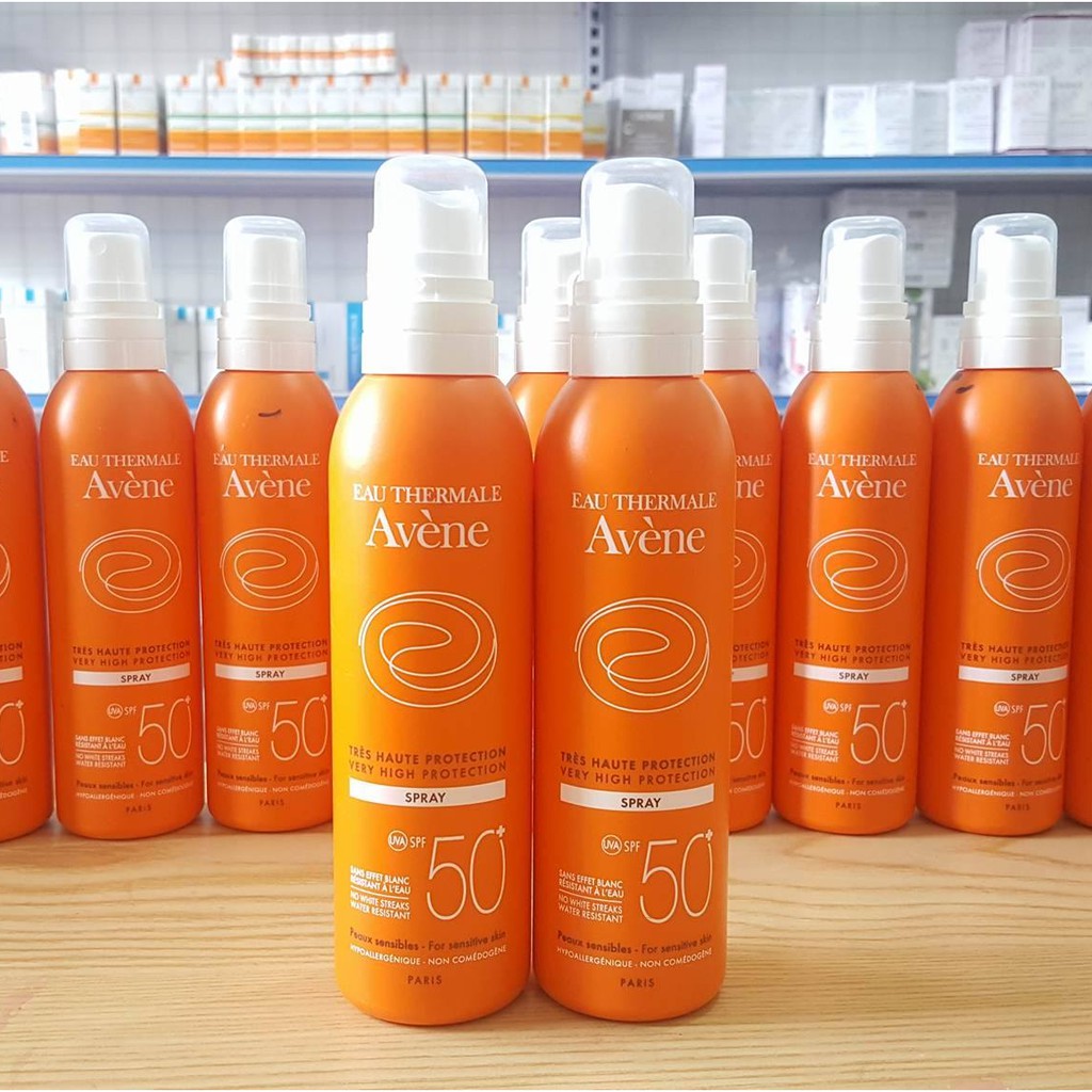 Kem Chống Nắng Avene Dạng Xịt Cho Mặt Và Body - Avene Protection Spray SPF50+ 50ml