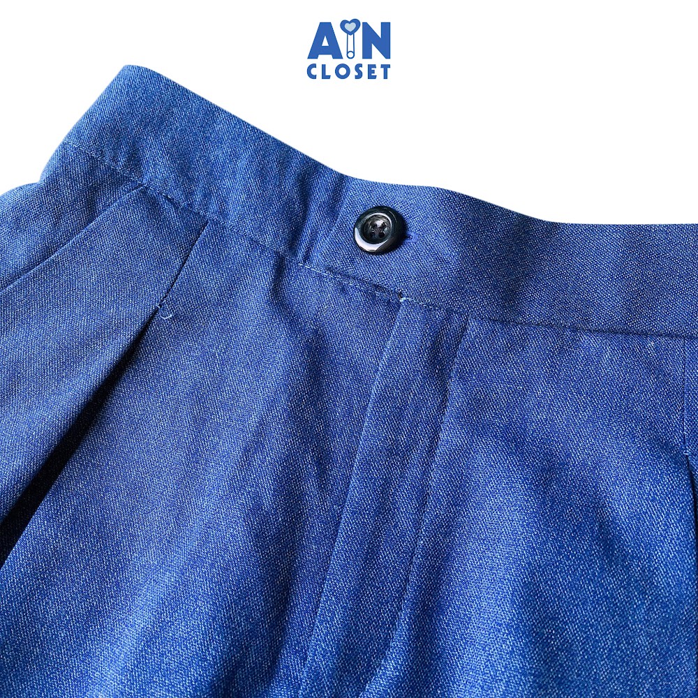 Quần baggy xanh cho mẹ cotton - AICDMEIZJD1K - AIN Closet