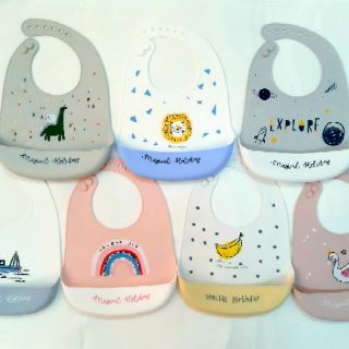 FREESHIP ĐƠN 50K YẾM ĂN DẶM SILICON HOẠT HÌNH SIÊU CUTE CHO BÉ