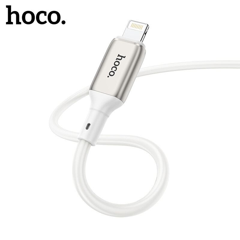 Cáp sạc nhanh Hoco X66 PD20W USB C sang  cho  12 Pro  11 Pro MAX  SE