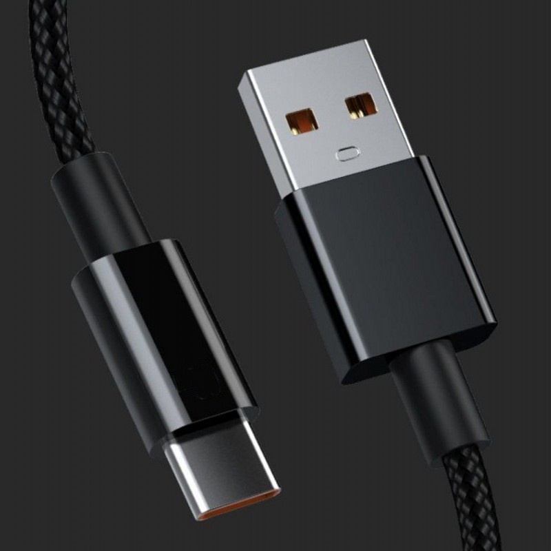 1 Cáp Sạc Nhanh Type-C 6A Cho Điện Thoại Android / 66W Huawei Xiaomi