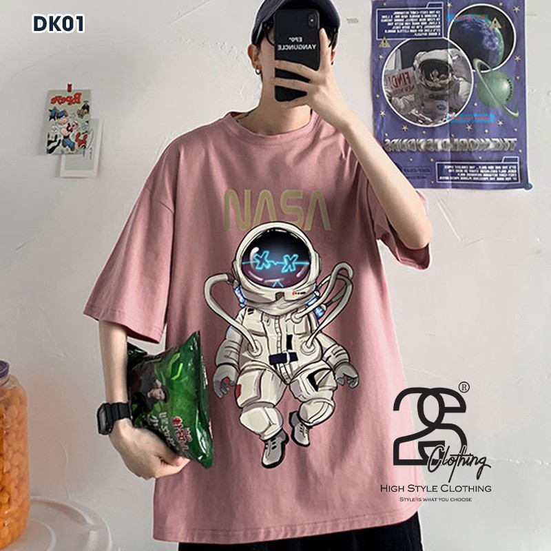 Áo Thun Unisex 2S Clothing - DK01 Form Rộng Tay Lỡ, Áo Phông Nam Nữ Freesize