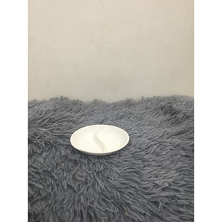 Chén chấm 2 ngăn 10.5 cm - gốm sứ minh long i