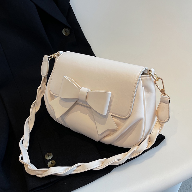 Túi Đeo Chéo Có Nơ Nhiều Màu Sắc Phong Cách Hàn Quốc Dễ Phối Đồ Dành Cho Nữ