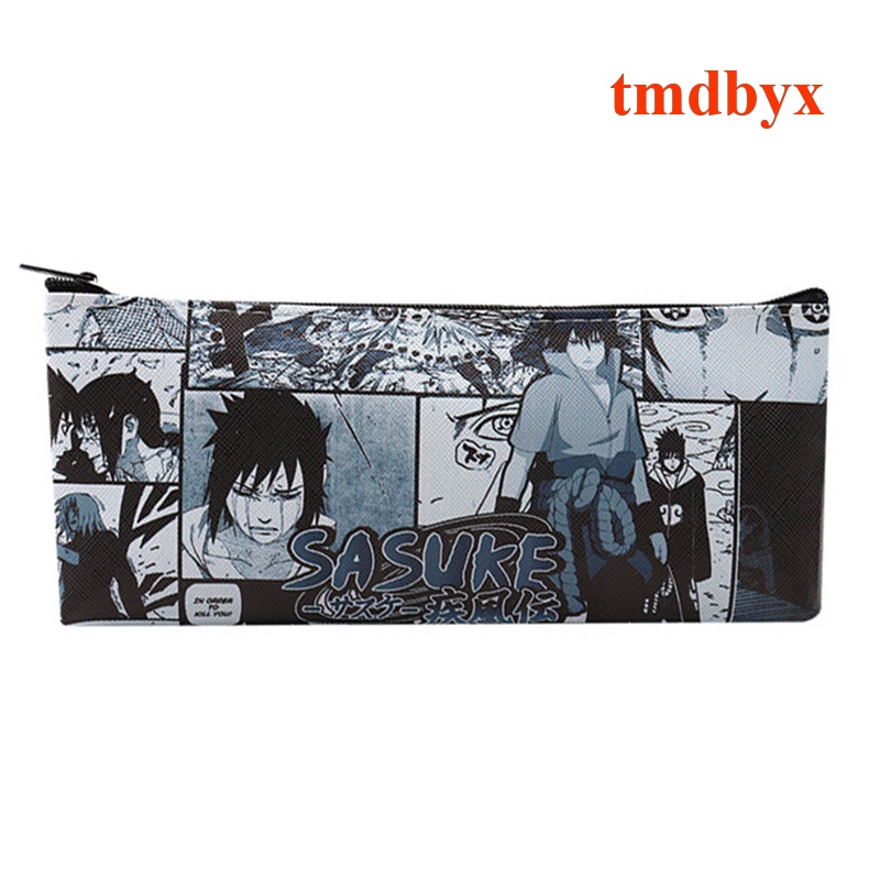 Tmdbyx Túi Đựng Bút / Mỹ Phẩm Có Khóa Kéo Họa Tiết Anime Naruto Sasuke Kakashi Pein Itachi Cho Học Sinh