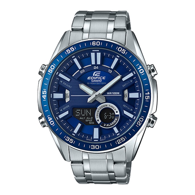 Đồng Hồ Nam Casio Dây Kim Loại EDIFICE EFV-C100D-2AV Chính Hãng