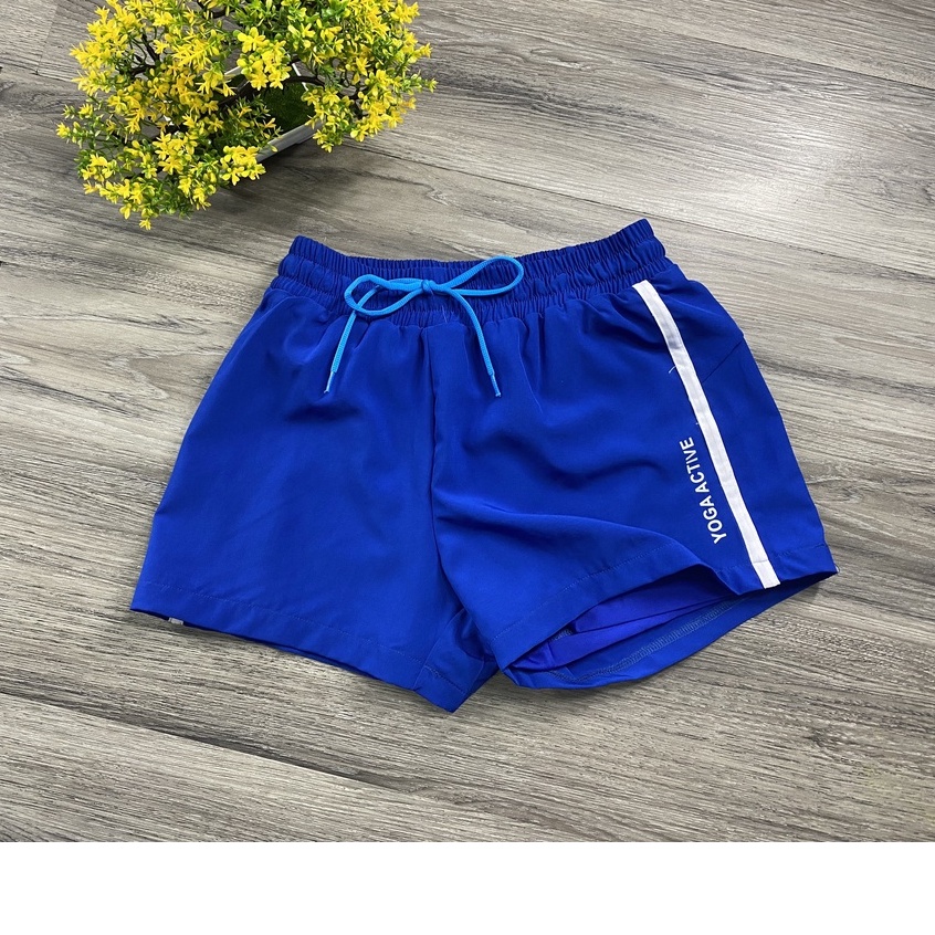 QUẦN SHORT NỮ 2 LỚP THỂ THAO GYM-YOGA_CHẤT LIỆU DÙ MỀM LÓT THUN ÔM TRONG _HÀNG VN