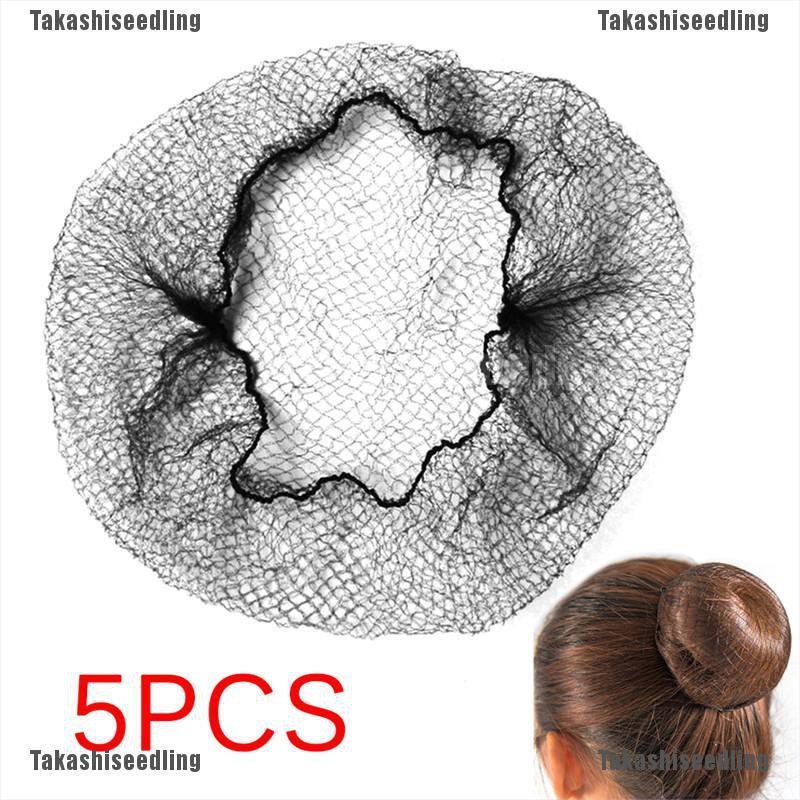 Bộ 5 Lưới Búi Tóc Màu Đen Cho Nữ