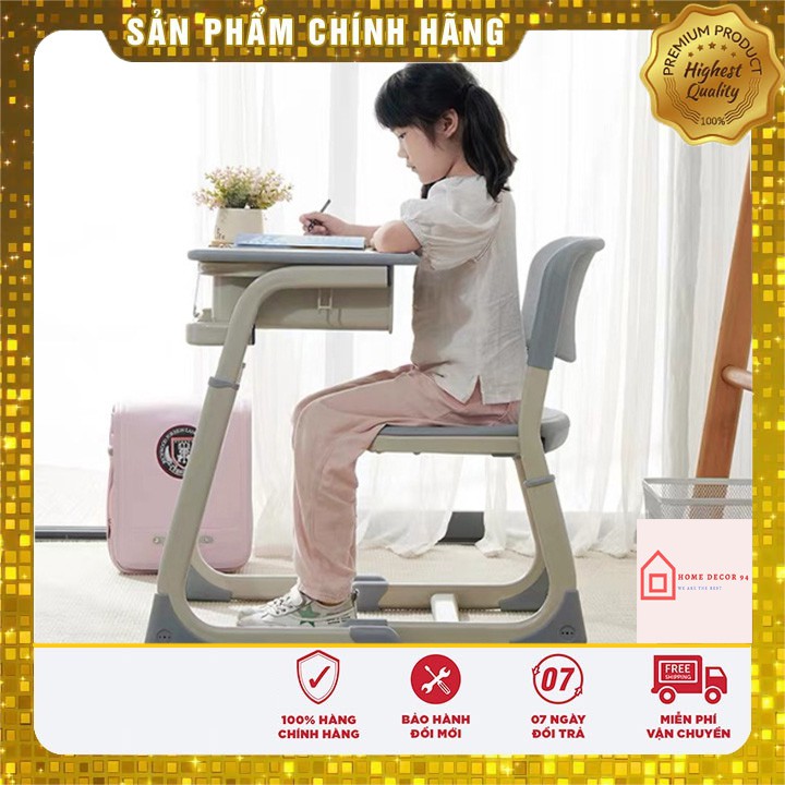 Bàn học chống gù cho bé điều chỉnh được độ cao M027 ( CÓ VIDEO)