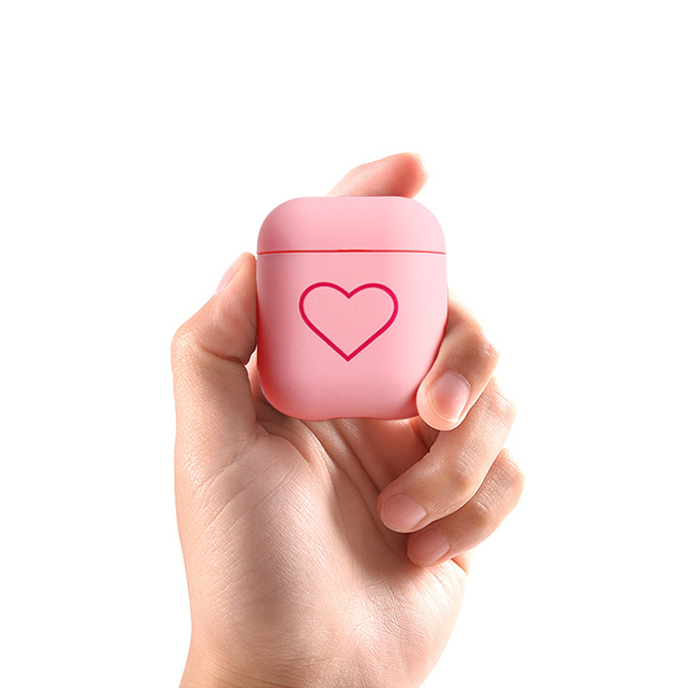 Vỏ Bảo Vệ Hộp Sạc Tai Nghe Bằng Pc Cứng Mặt Nhám Màu Hồng Dễ Thương Nhiều Màu Tùy Chọn | BigBuy360 - bigbuy360.vn