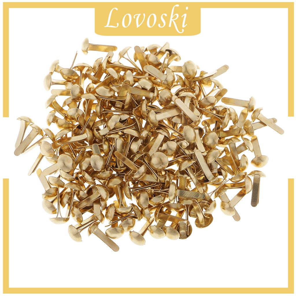 Set 100 NúT Kim LoạI HìNh TròN Chuyên DụNg TạO HìNh Trang Trí Sổ ThiệP