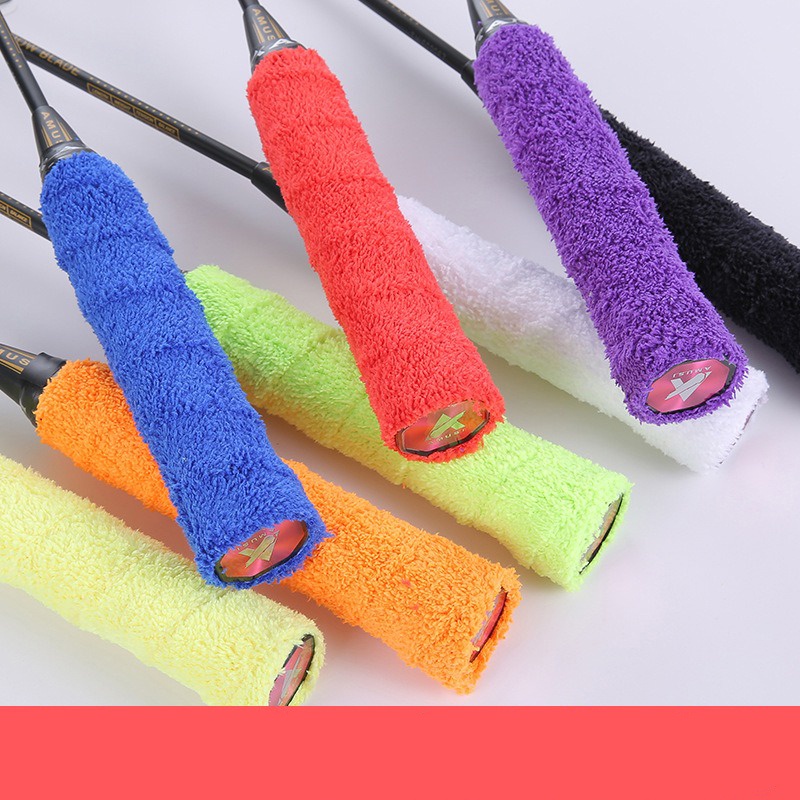 Quấn cán vợt cầu lông, quấn cán vợt vải bảo vệ cốt vợt, êm tay thấm hút mồ hôi cuốn cán vợt Thịnh sport