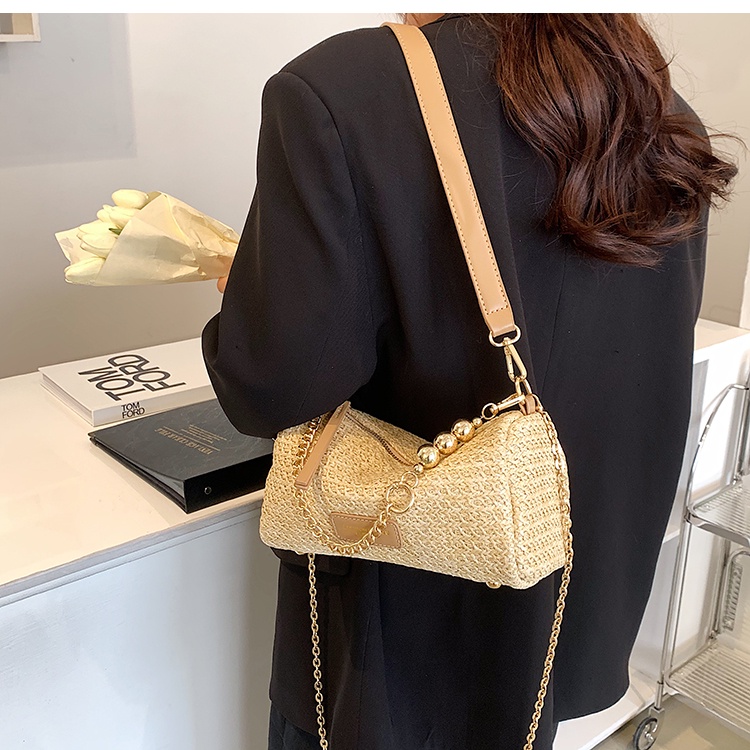 Túi Cói Đeo Vai Thiết Kế Mới Cao Cấp Thời Trang