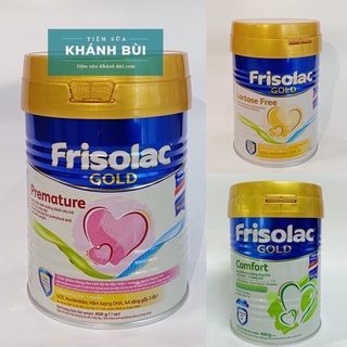 Sữa Frisolac Comfort, Premature, Lactose free 400g