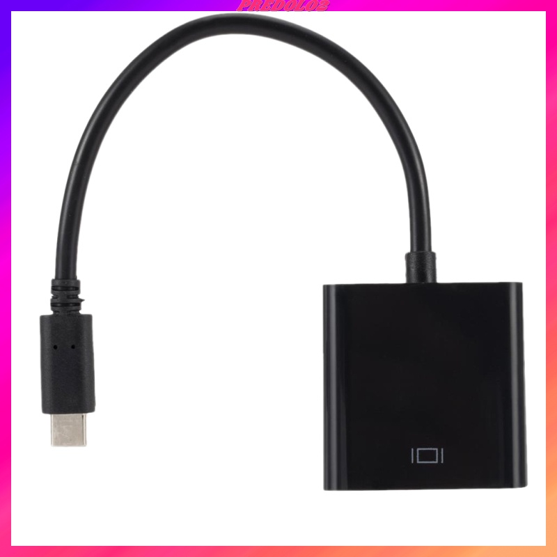Bộ Chuyển Đổi Usb Type C Đầu Đực Sang Vga Đầu Cái Predolo2 | BigBuy360 - bigbuy360.vn