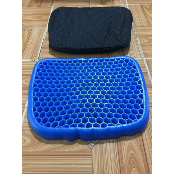 đệm ghế 3D silicon tổ ong cao cấp thoáng khí chống đau mỏi siêu hot