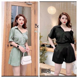 Sét bộ đồ đùi nữ hở vai siêu xinh