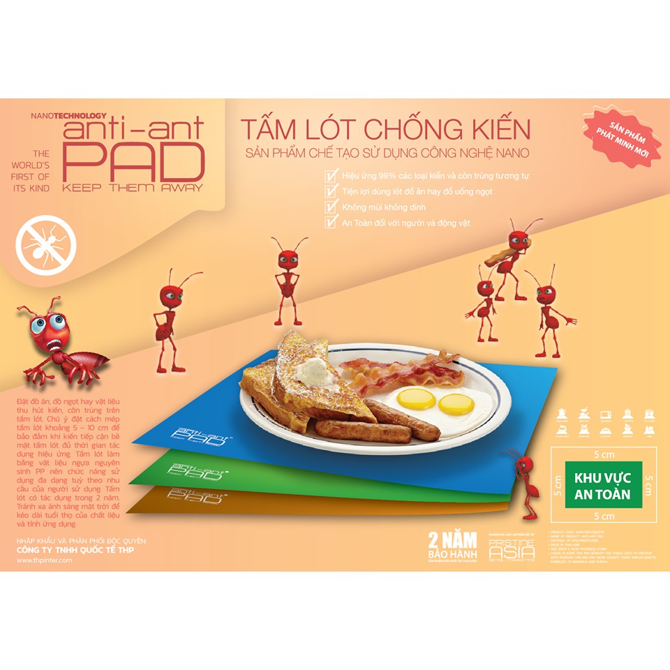 Tấm lót chống kiến Thái Lan