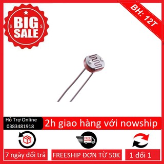 Combo 2 cảm biến ánh sáng- Quang Trở CDS 5mm-linhkienqt