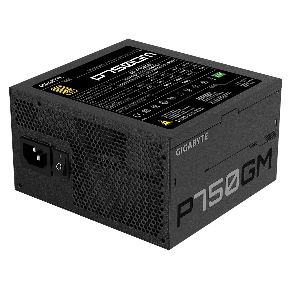 PSU Máy tính Gigabyte P750GM 750W 80Plus Gold Full Modular