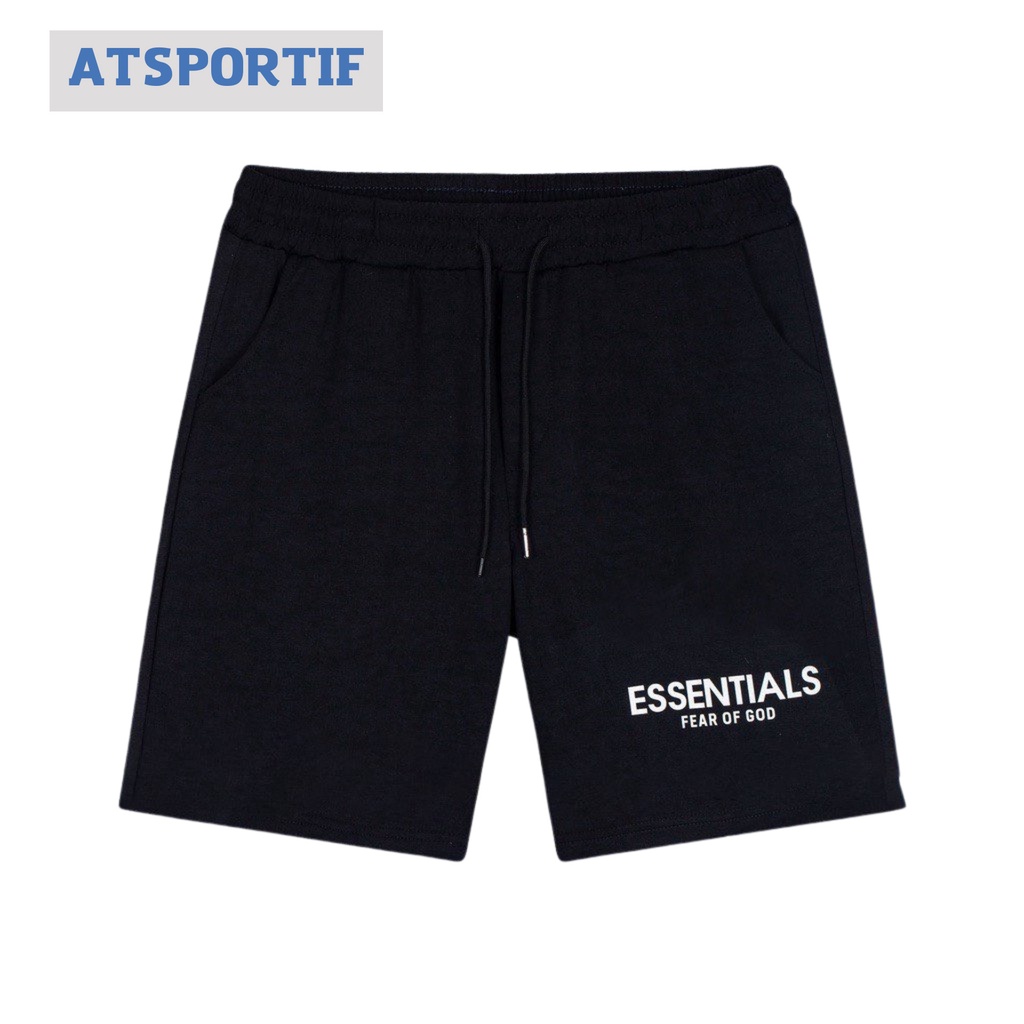 Quần Short Đùi Nam Nữ ATMAN Chất Liệu Nỉ Da Cá Form Unisex Chất Mát Mẻ, Trẻ Trung